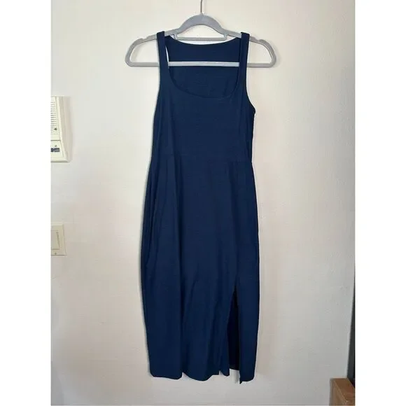 Beyond Yoga Spacedye Featherweight Getaway Dress Navy Sz XS - Picture 10 of 10